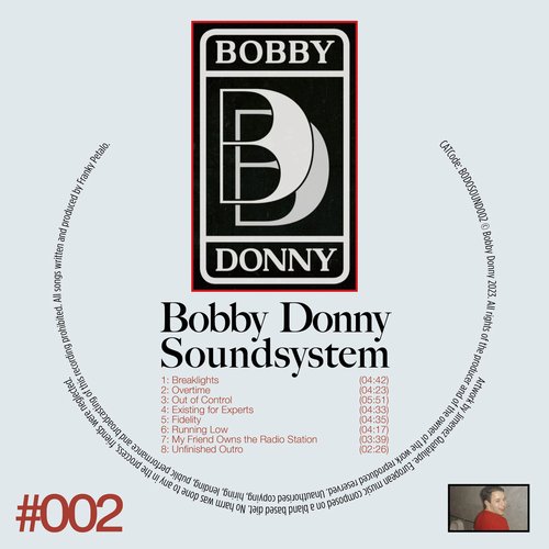 Bobby Donny Soundsystem - BODOSOUND 002 [002]